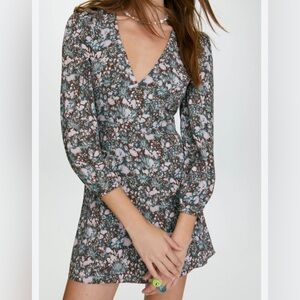 Aritzia SUNDAY BEST Grayson floral mini dress